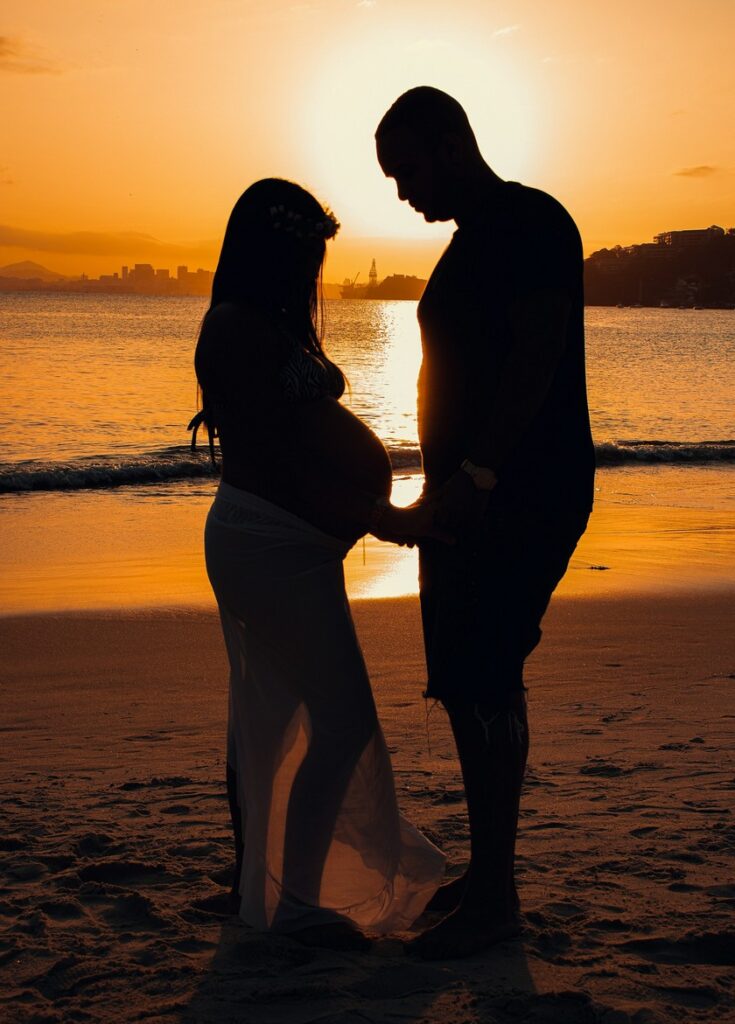 zdjęcia ciąża para