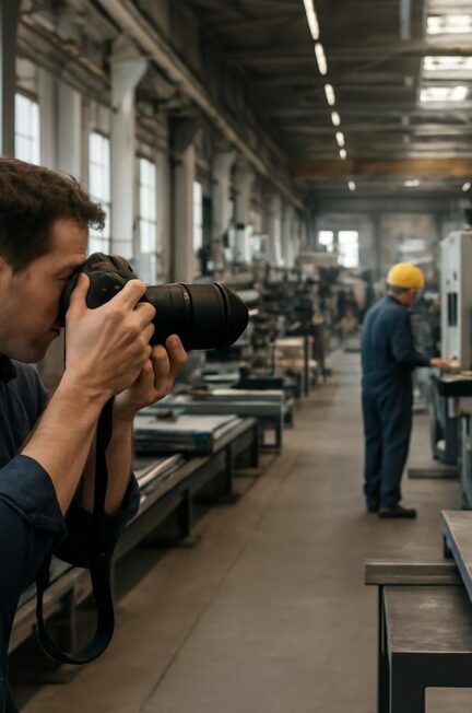 Jak fotografować hale produkcyjne?
